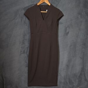 Calvin Klein Classic Brown Midi Dress